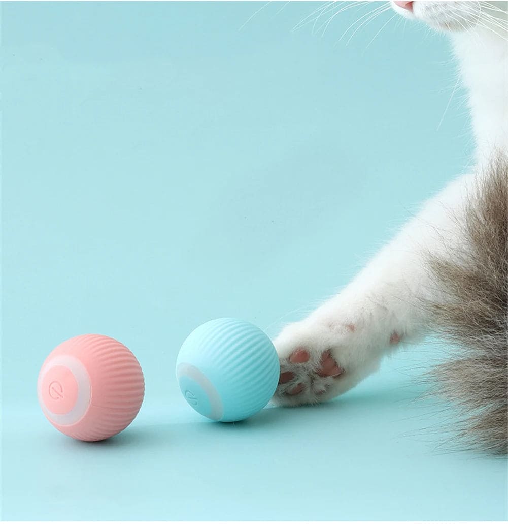 Pelota gravitacional eléctrica para mascotas