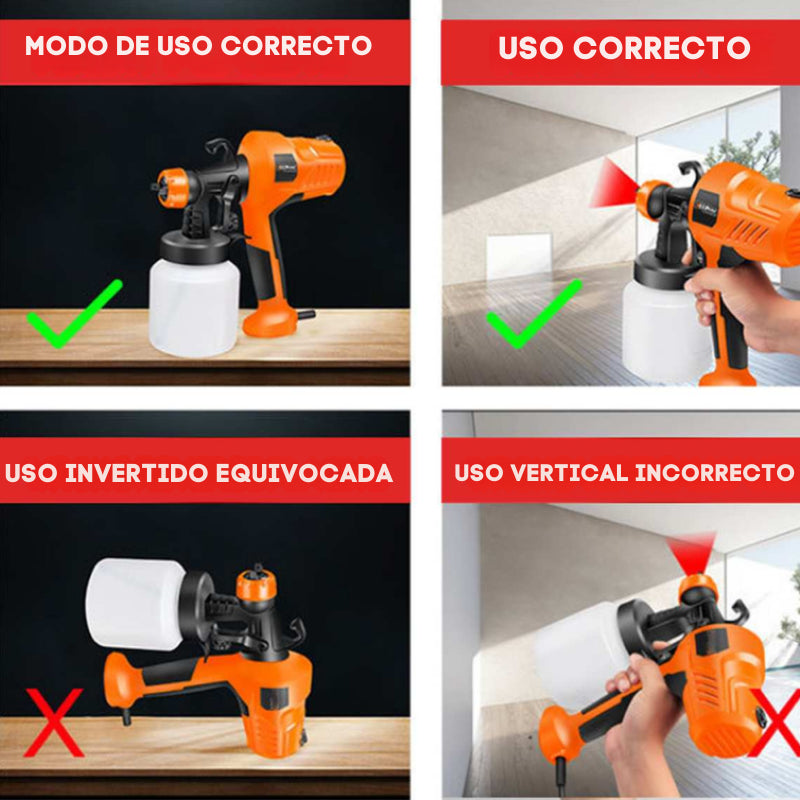 Pistola Eléctrica Para Pintar Spryte Elite 800ml