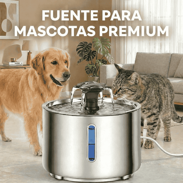 2.5L l Fuente de Agua de Acero Inoxidable