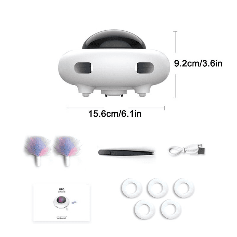 Juguete Ovni para gatos