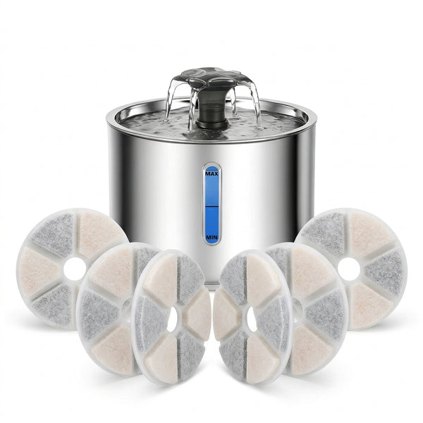 Filtros de repuesto para fuente de acero 2.5L