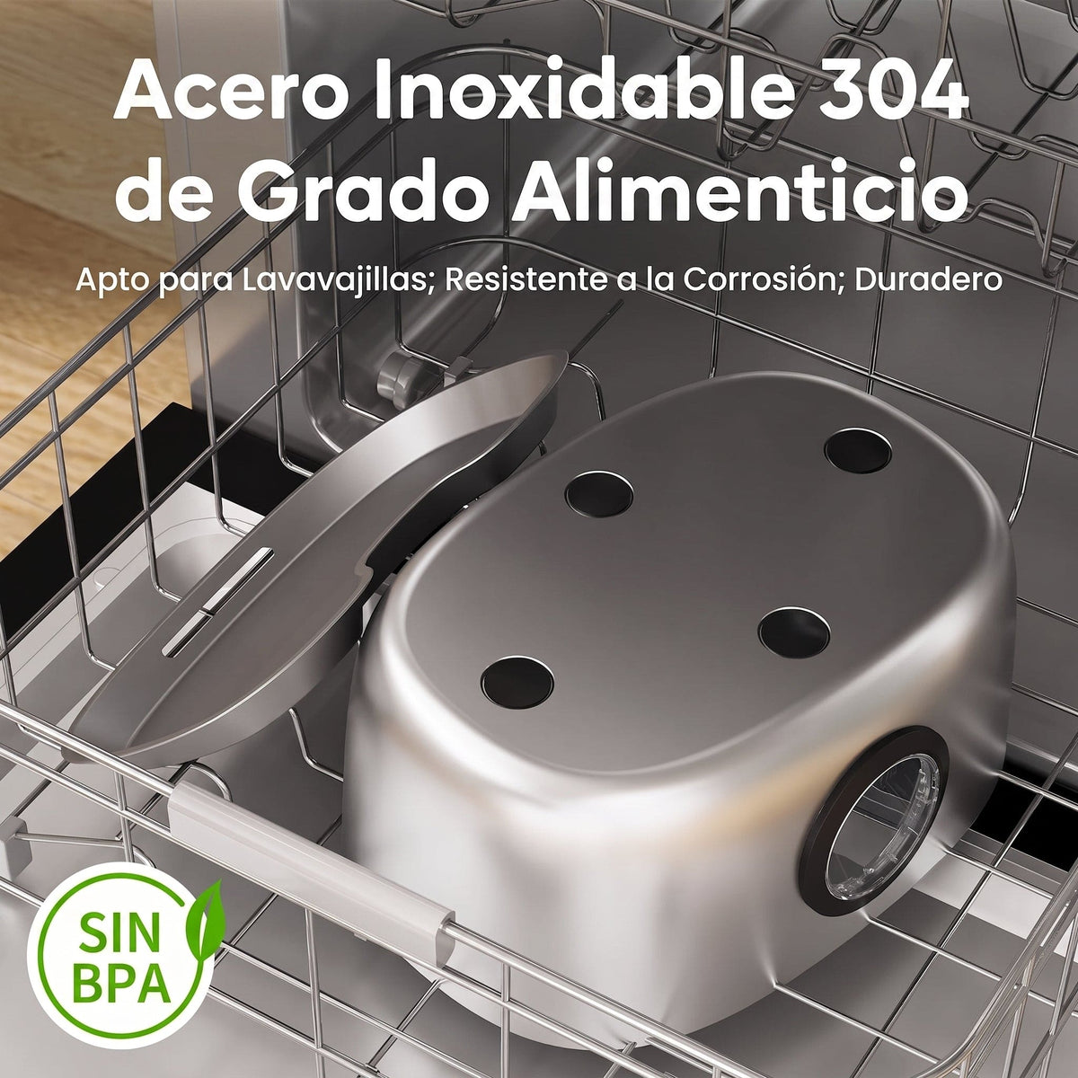 5 Litros l Fuente Inalámbrica Premium para Mascotas – Acero Inoxidable
