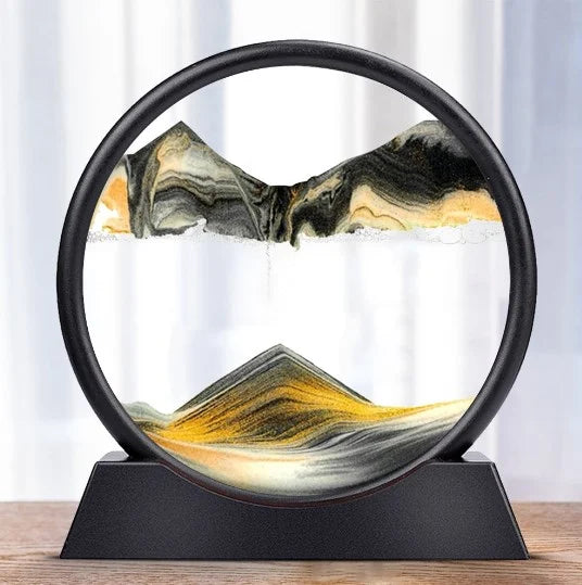 Paisaje Tipo Reloj De Arena Dinámico 3D
