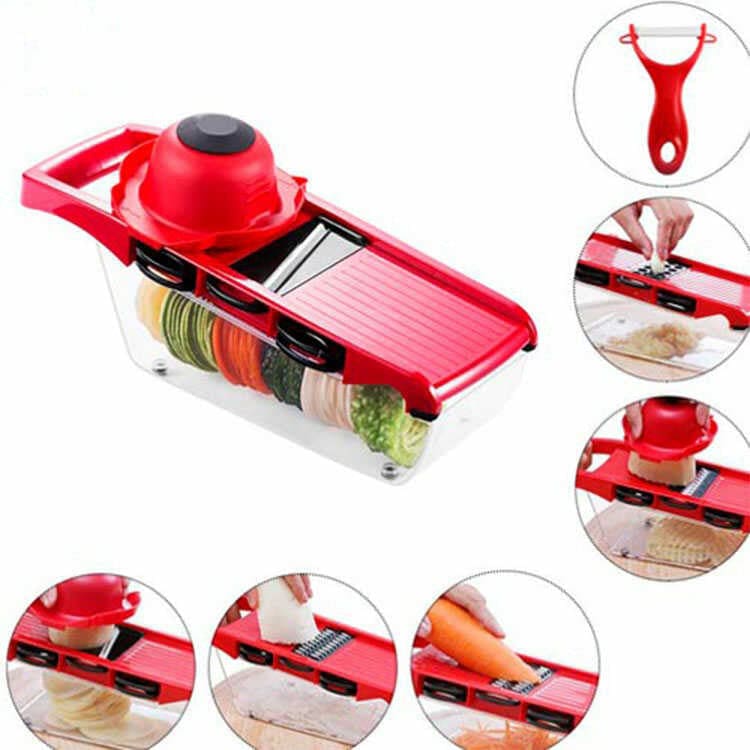 Cortador y Rebanador de Verduras 5 en 1
