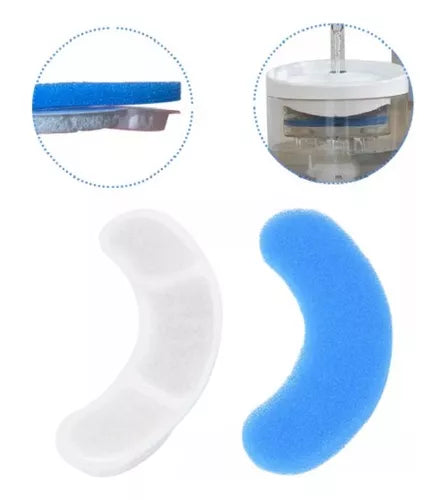 Filtro para fuente de agua mascotas x 6 unidades