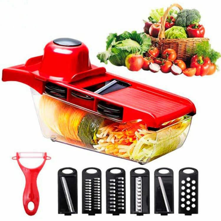 Cortador y Rebanador de Verduras 5 en 1