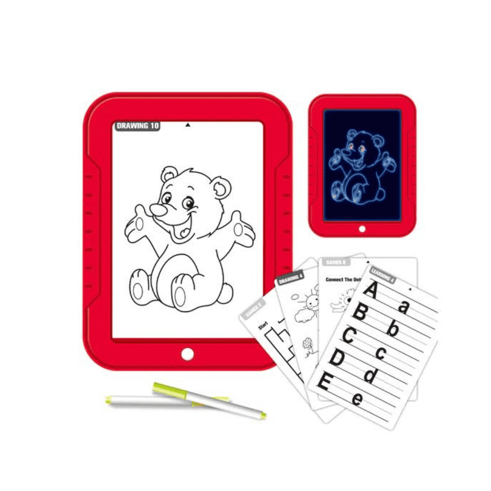 Tablero Dibujo Magic Pad Luz Led + Plant