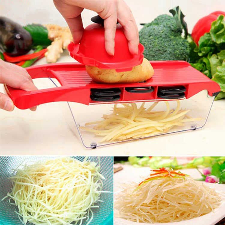 Cortador y Rebanador de Verduras 5 en 1