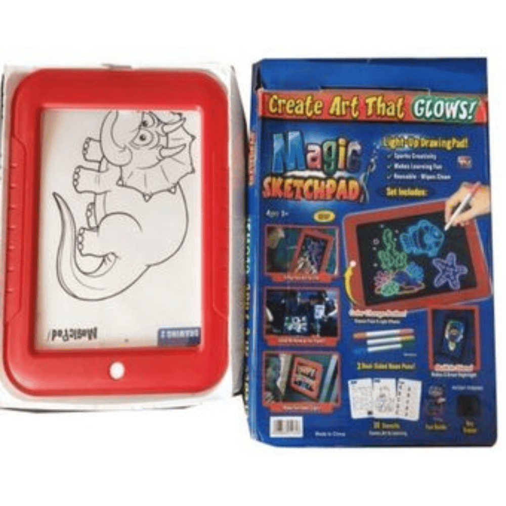 Tablero Dibujo Magic Pad Luz Led + Plant