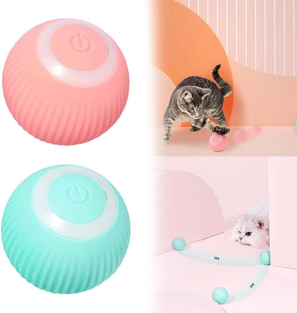 Pelota gravitacional eléctrica para mascotas