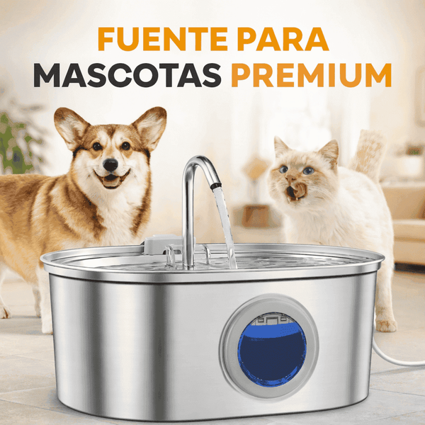 3.2L l Fuente de Agua Premium en Acero Inoxidable