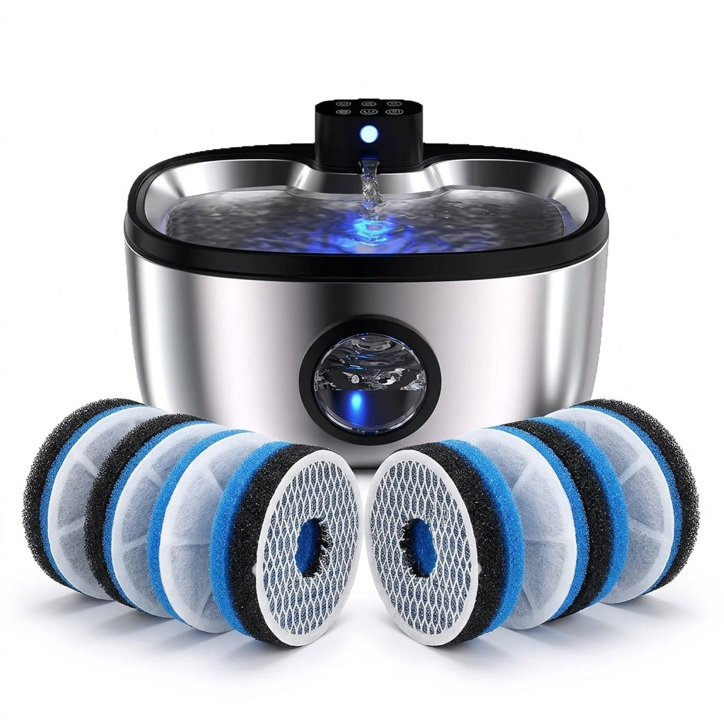 Filtros de repuesto para fuente 5L · Pack x6