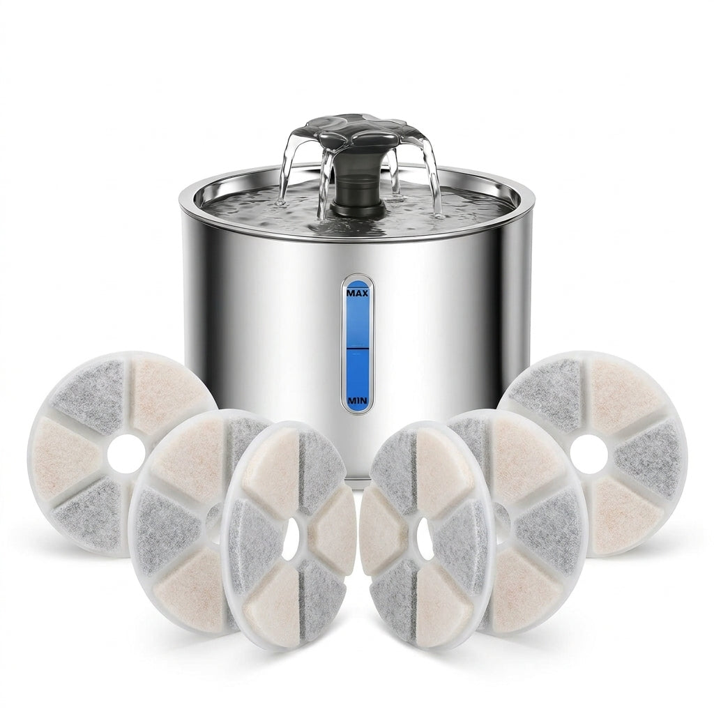 Filtros de repuesto para fuente de acero 2.5L