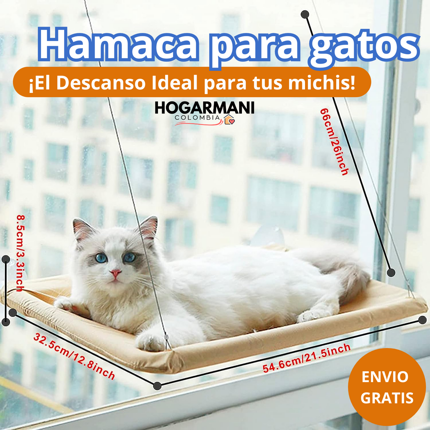 Hamaca para Gatos ll Cama™