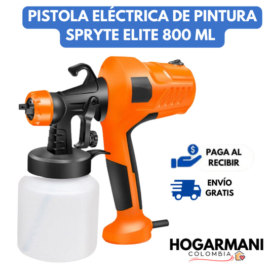 Pistola Eléctrica Para Pintar Spryte Elite 800ml