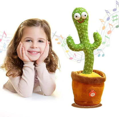 Cactus bailarín: imita voz, canta.