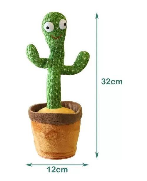 Cactus bailarín: imita voz, canta.